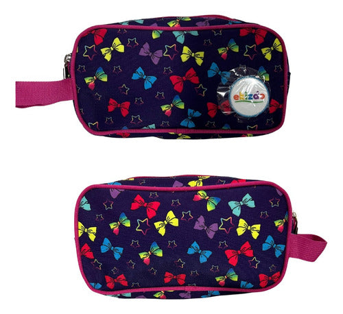 Pack Mochila Trolley + Lonchera + Estuche / Niños/ Ekizde