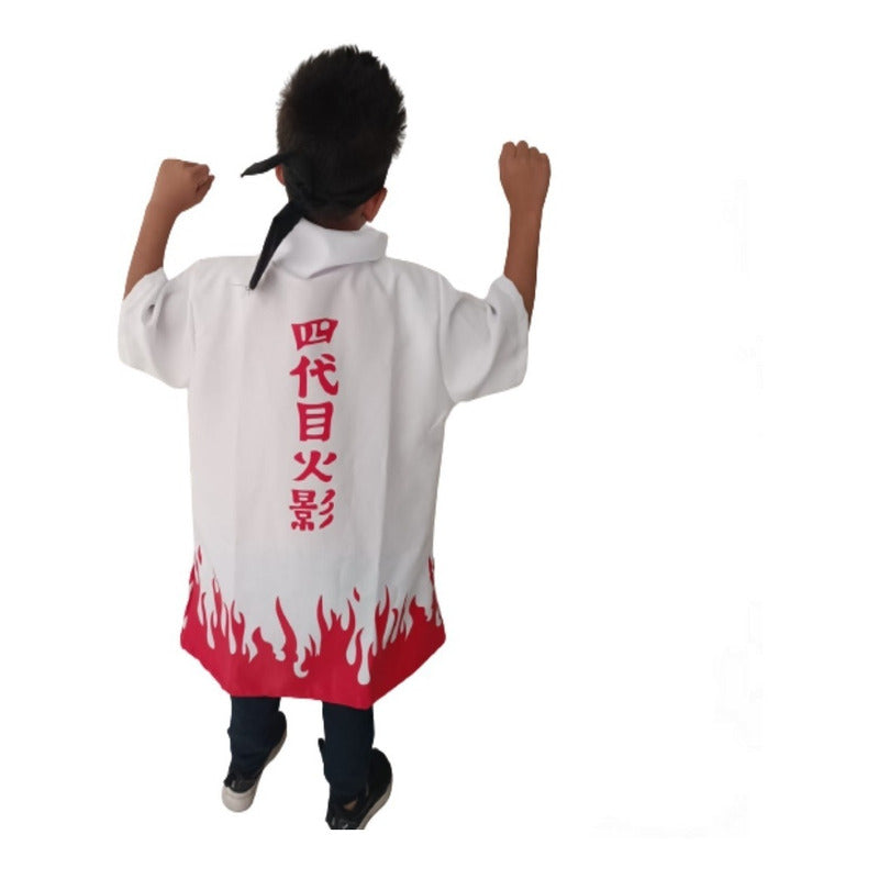 Capa Blanca Naruto Anime Niño
