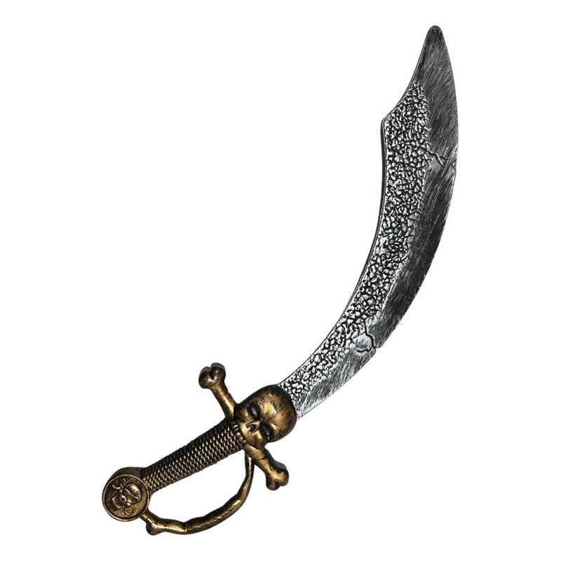 Set Espada Pirata + Parche Disfraz Halloween Gris