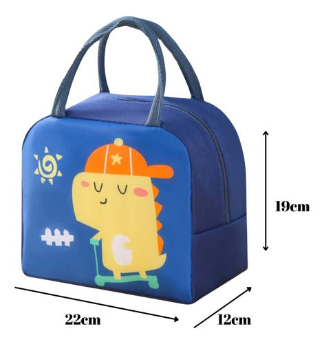 Lonchera Térmica Colación Para Niños Kawaii