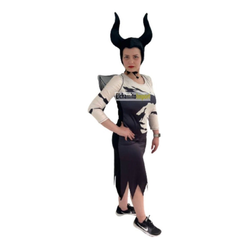Disfraz De Malefica Halloween Mujer