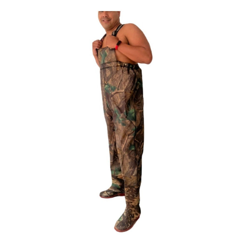 Waders Pesca - Botas Pesca Traje Caza Bosque
