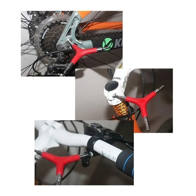 Llave Y Allen 4 /5/6 Mm Herramienta Bicicleta