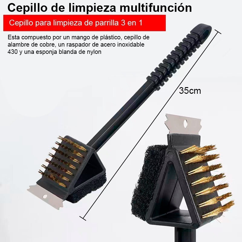 Cepillo Limpiar Parrilla
