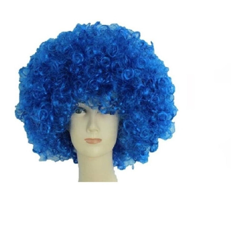 Peluca Afro Para Adultos Niños Niñas - Halloween Cosplay