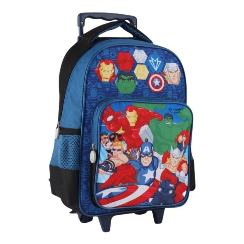 Pack Mochila Trolley + Lonchera + Estuche