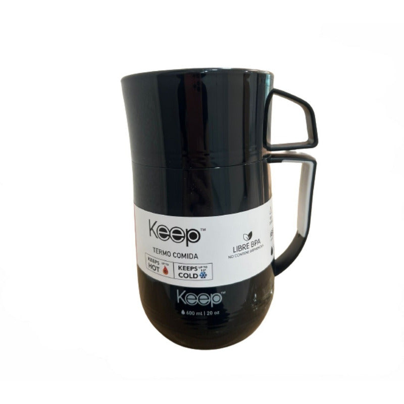 Termo Comida Recipiente Solidos /liquidos Keep 600ml