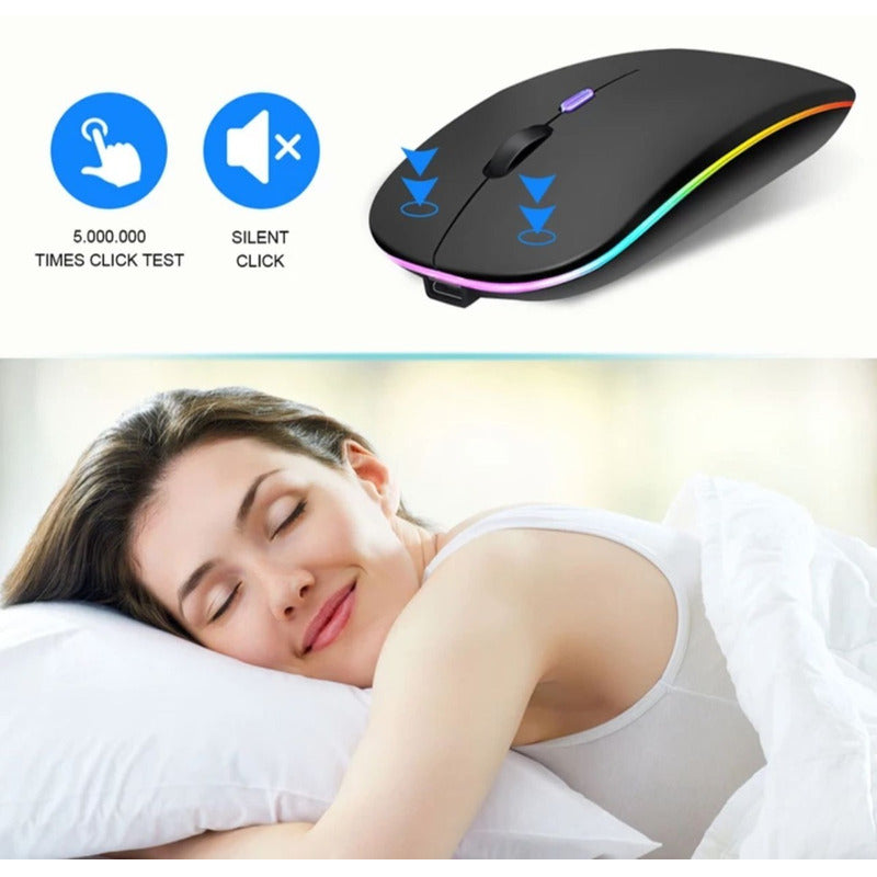 Mause Inalambrico Recargable Gamer