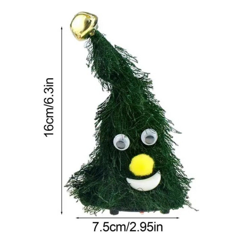 Mini Arbol/gorro Musical Bailarin Adorno Navidad Fiestas