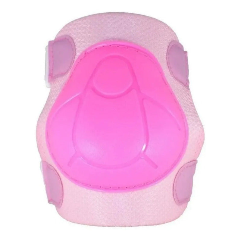 Set Protección Niños Coderas Rodillera Muñecas Rosa