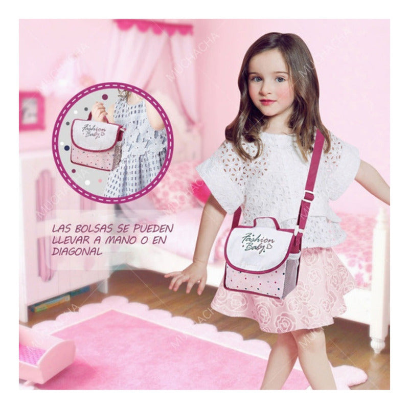 Muñeca Bebe De Juguete Pipi + Accesorios