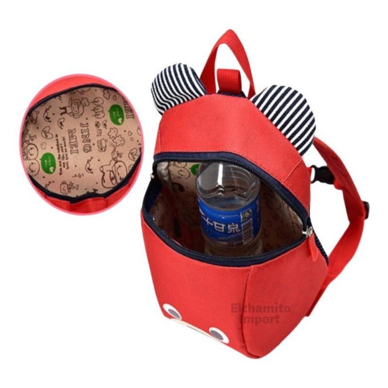 Mochila De Paseo Y Anti Pérdida Para Niños Y Niñas