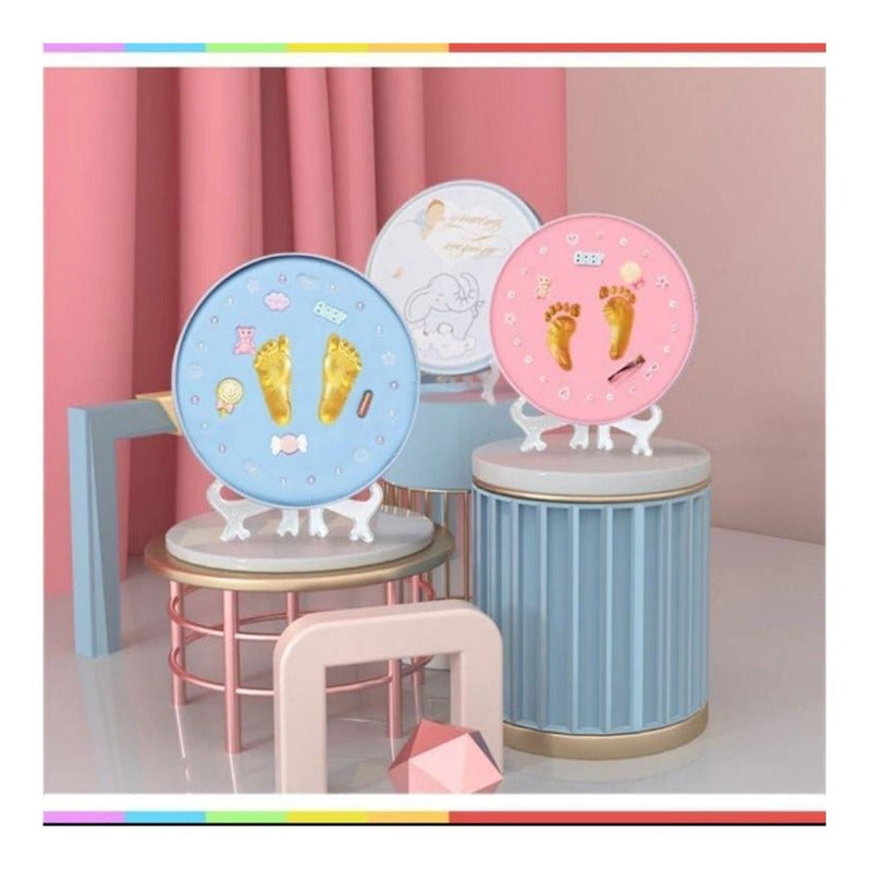 Set Arcilla - Estampado Huella Bebé