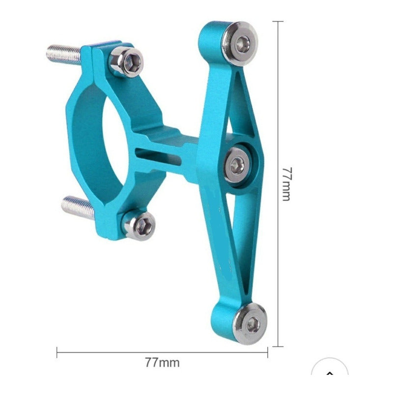 Adaptador Ajustable Soporte Manillar Botella Agua Bicicleta
