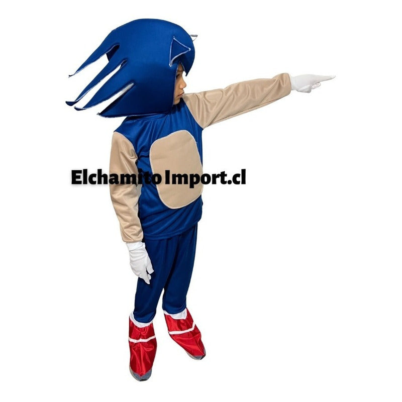 Disfraz Traje Sonic Classic Movie Niños