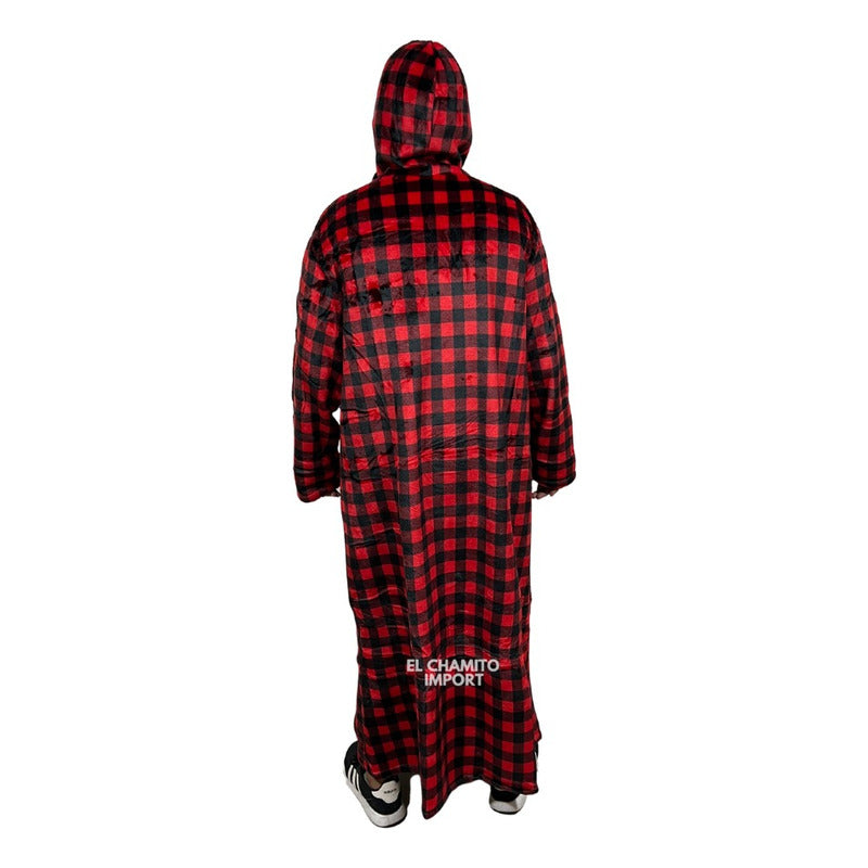 Super Extra Larga Maxi Poleron Felpa Capucha