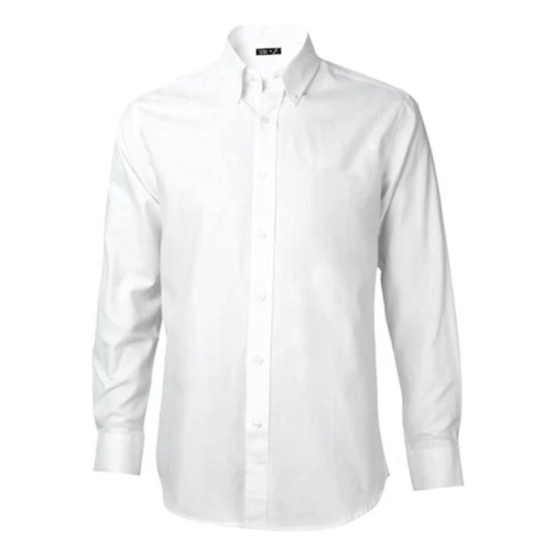 Camisa Manga Larga Con Bolsillo Hombre