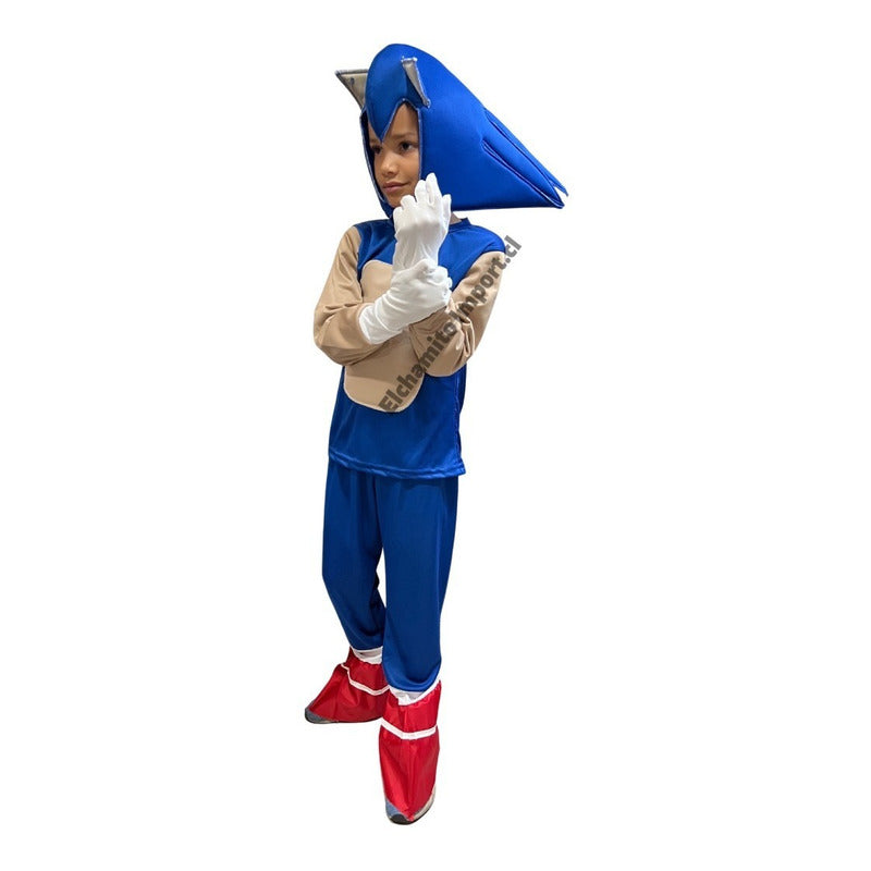 Disfraz Traje Sonic Classic Movie Niños