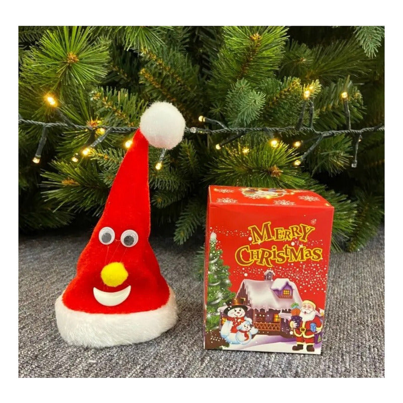 Mini Arbol/gorro Musical Bailarin Adorno Navidad Fiestas