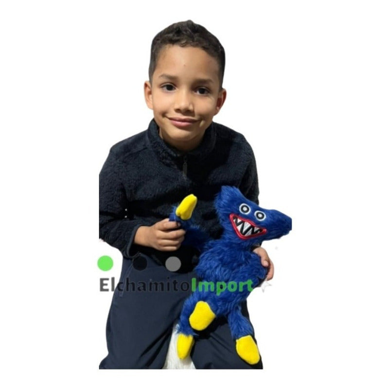 Peluche Huggi Wuggi Playtime 40 Cm Azul