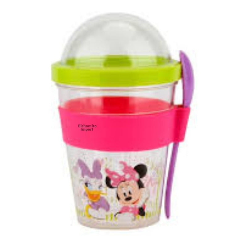 Vaso Yogurt Keep 450 Ml Disney Marvel / Licencia Oficial