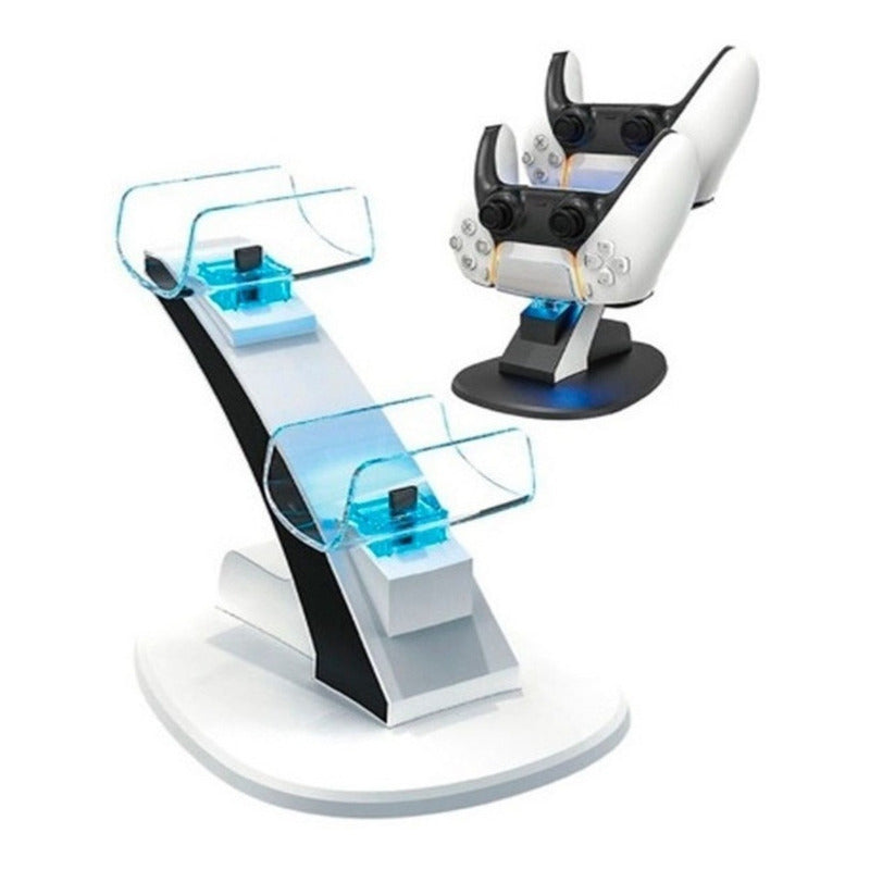 Base Cargador Ps5 Dualsense Slot 2 Controles