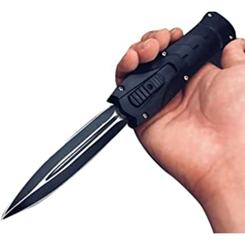Cuchillo Automático Navaja Negro