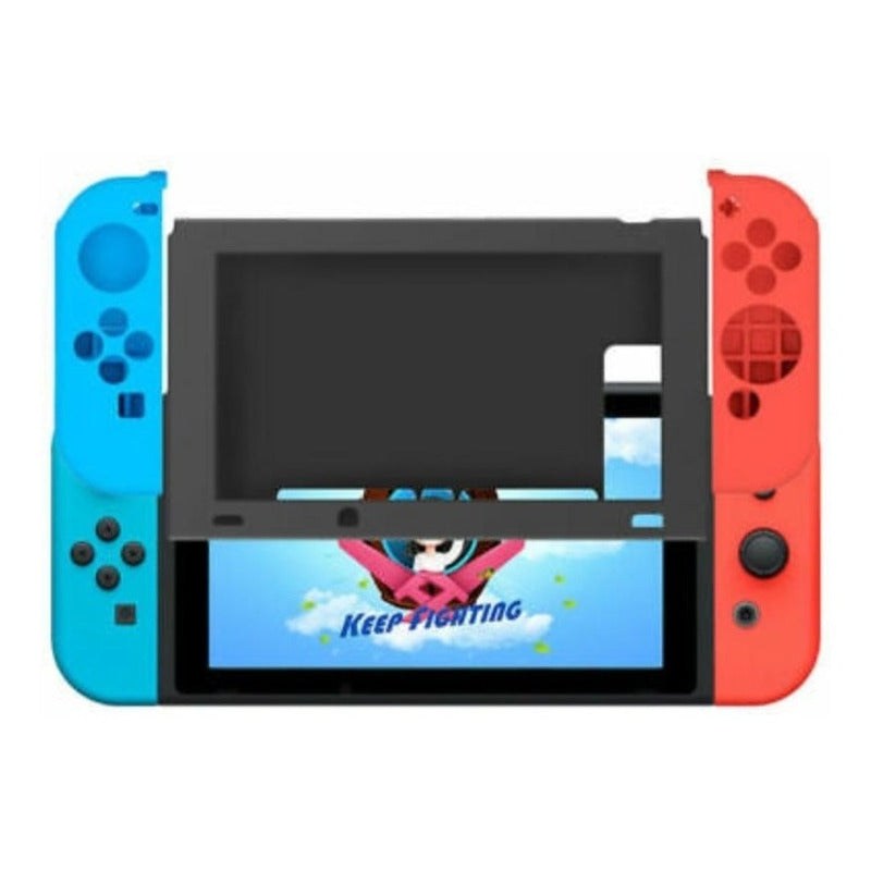 Funda Silicona Nintendo Switch + Mica Protectora