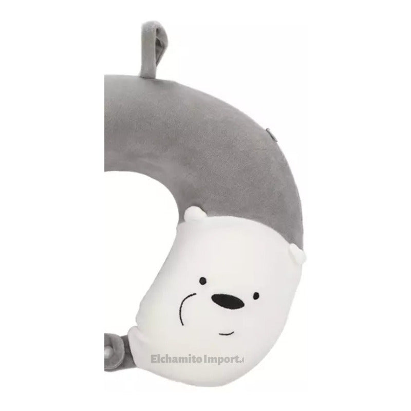 Cojin Almohada Viaje Cervical Memory Foam Escandalosos Panda