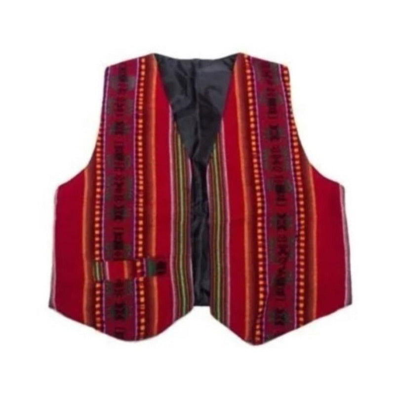 Chaleco Bolero Nortino Niño Fiestas Patrias