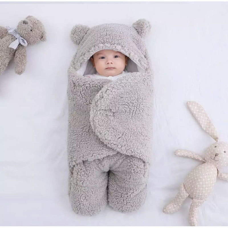 Saco De Dormir Peluche Ultra Suave Bebes