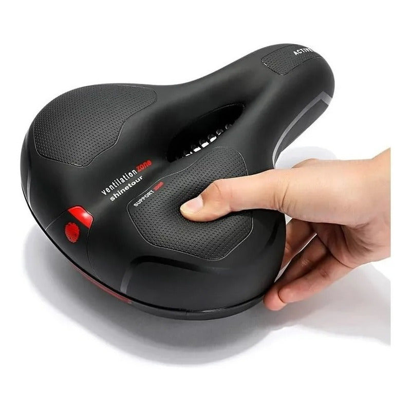 Sillín Asiento Bicicleta Acolchado Anti-prostático
