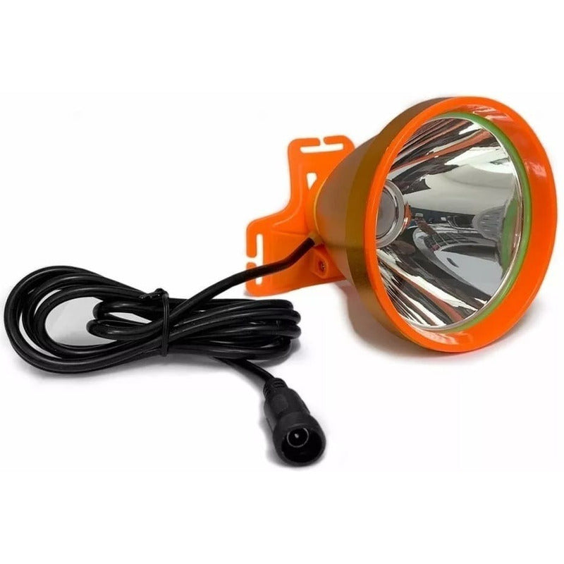 Linterna Led 100w / Lampara Naranja - Luz Roja