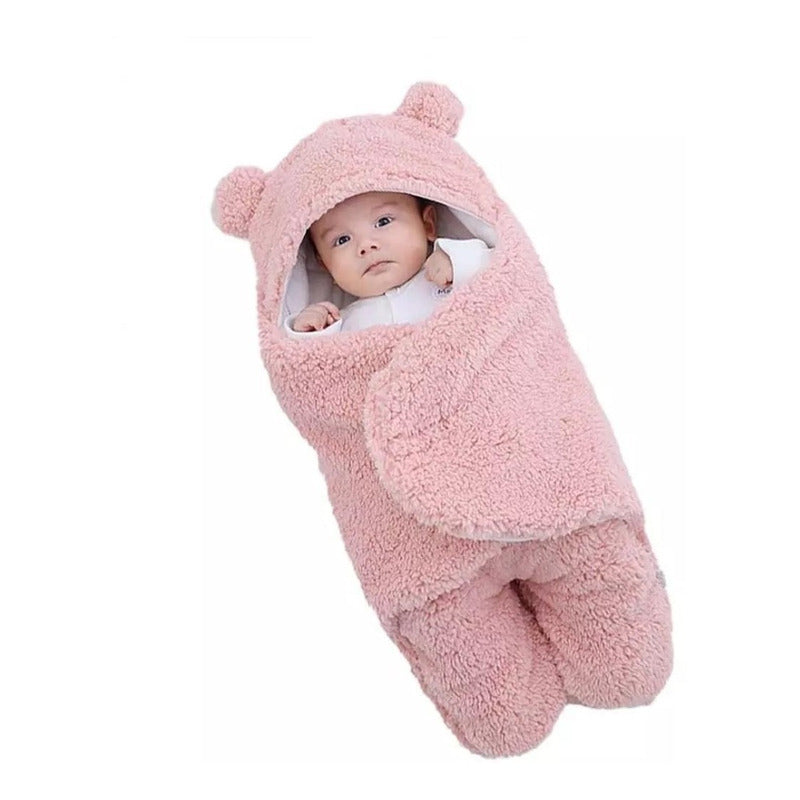 Saco De Dormir Peluche Ultra Suave Bebes