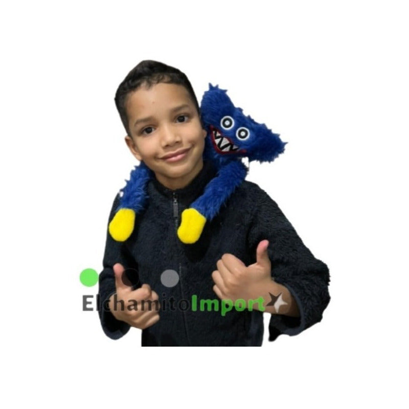 Peluche Huggi Wuggi Playtime 40 Cm Azul