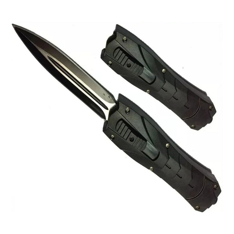 Cuchillo Automático Navaja Negro