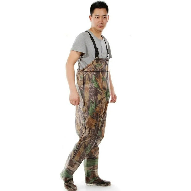 Waders Pesca - Botas Pesca Traje Caza Bosque