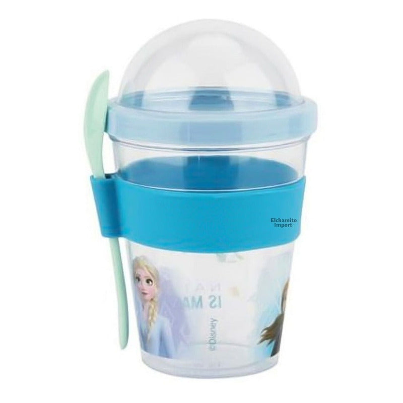 Vaso Yogurt Keep 450 Ml Disney Marvel / Licencia Oficial