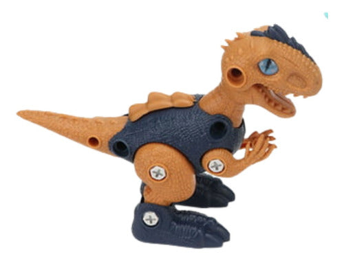 Dinosaurio Armable De Juguete Incluye Herramienta