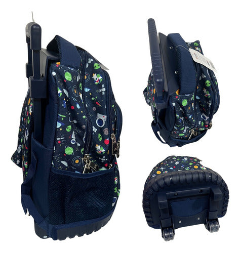 Pack Mochila Trolley + Lonchera + Estuche / Niños/ Ekizde