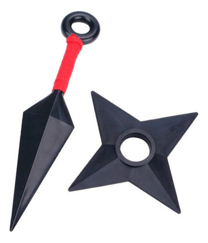 Set Naruto (kunai+shuriken) Juguete Accesorio Cosplay