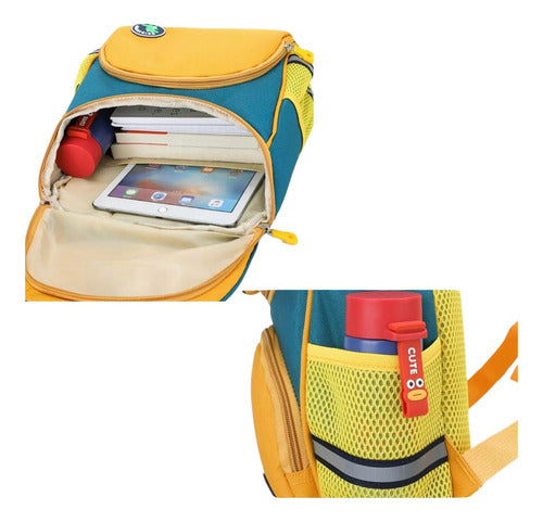 Mochila Infantil Escolar Unicornio/dinosaurio