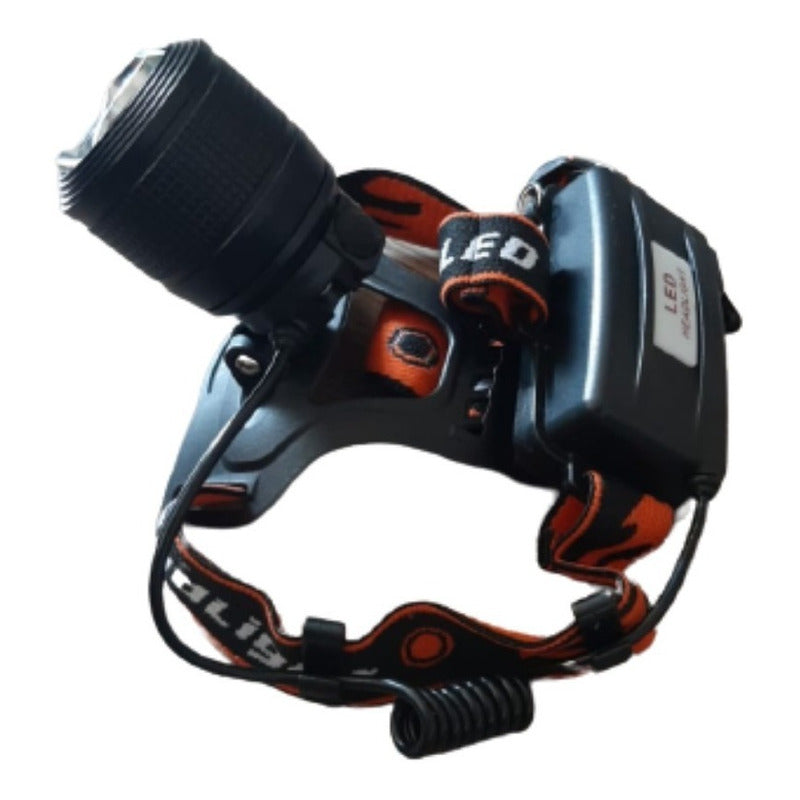 Linterna Frontal Recargable Minera