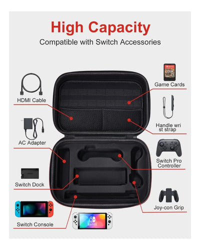 Bolso Rigido Pokemon Nintendo Switch / Switch Oled