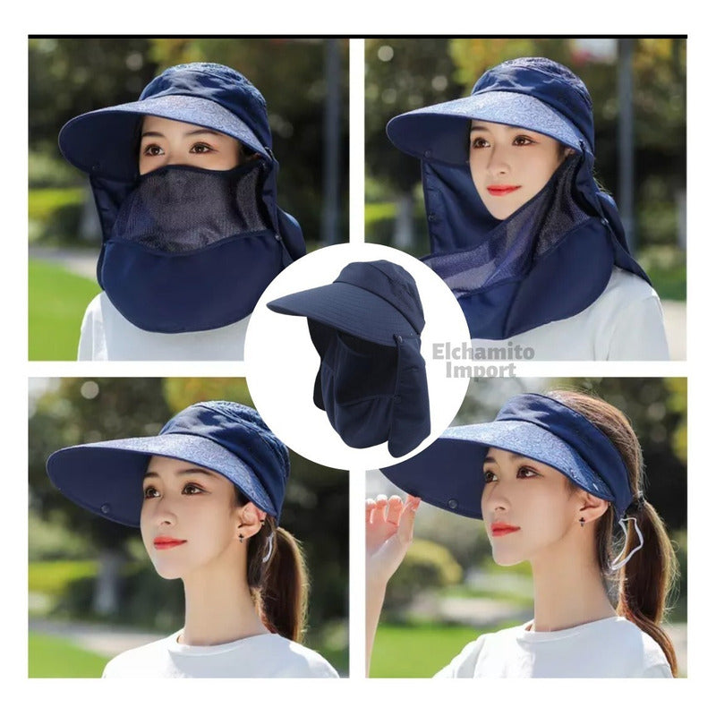 Sombrero Proteccion Cara Y Cuello Camping/caza/pesca