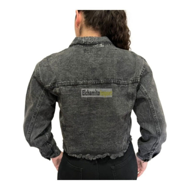 Chaqueta Mezclilla - Jeans - Moda Mujer