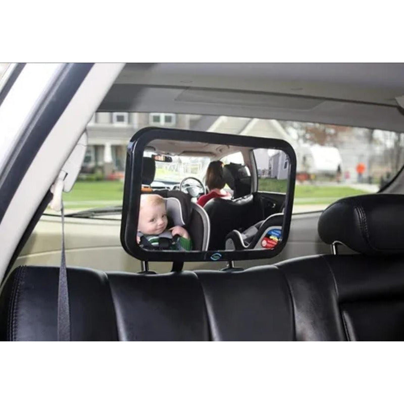 Espejo Visualizador Bebe Negro