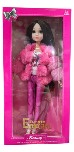 Muñecas Articulada Vestuariio Fashion Juguete Para Niñas