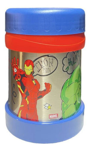 Termo Comida 350ml Keep Minnie Frozen Spiderman Avengers