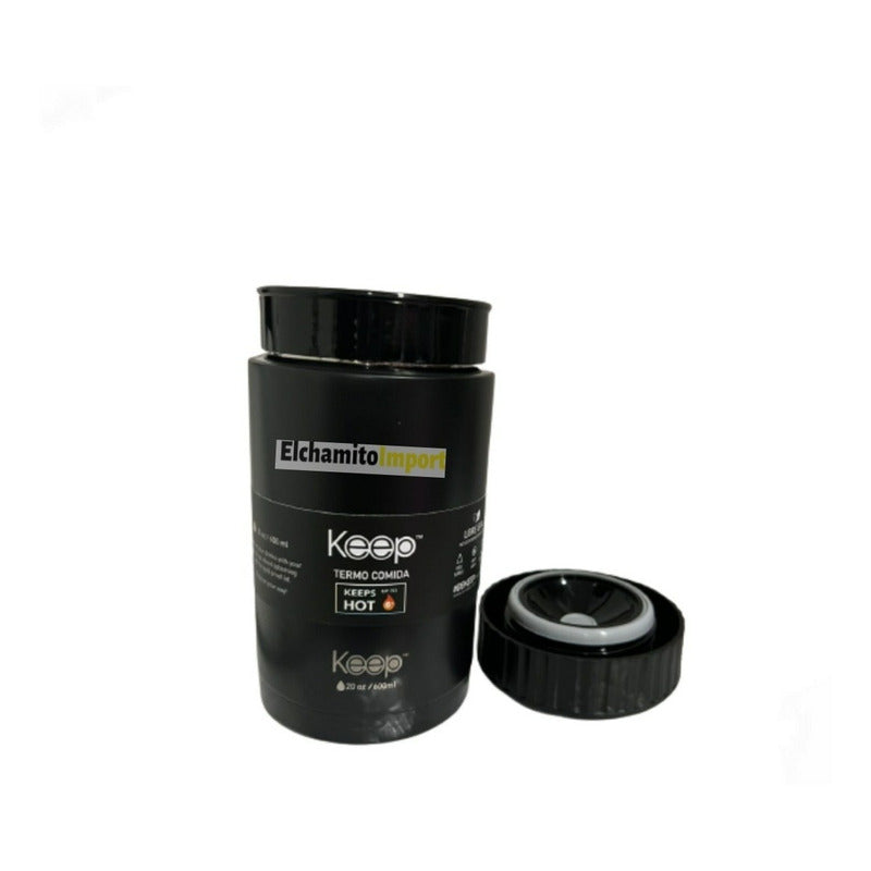 Termo De Comida/liquidos 600ml Acero Inoxidable